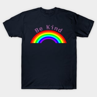 Purple Be Kind Rainbow of Kindness T-Shirt